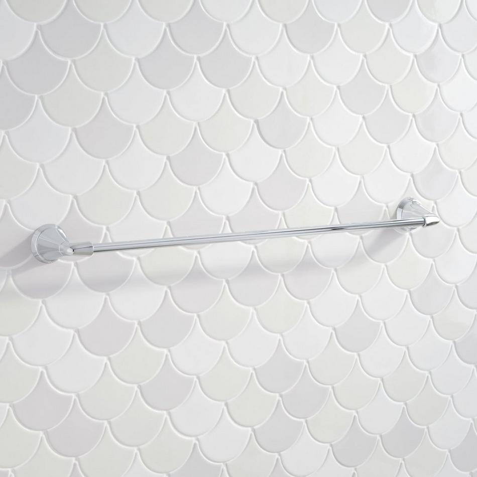 18" Provincetown Towel Bar - Chrome, , large image number 1