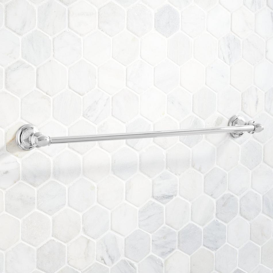 24" Beasley Towel Bar - Chrome, , large image number 1
