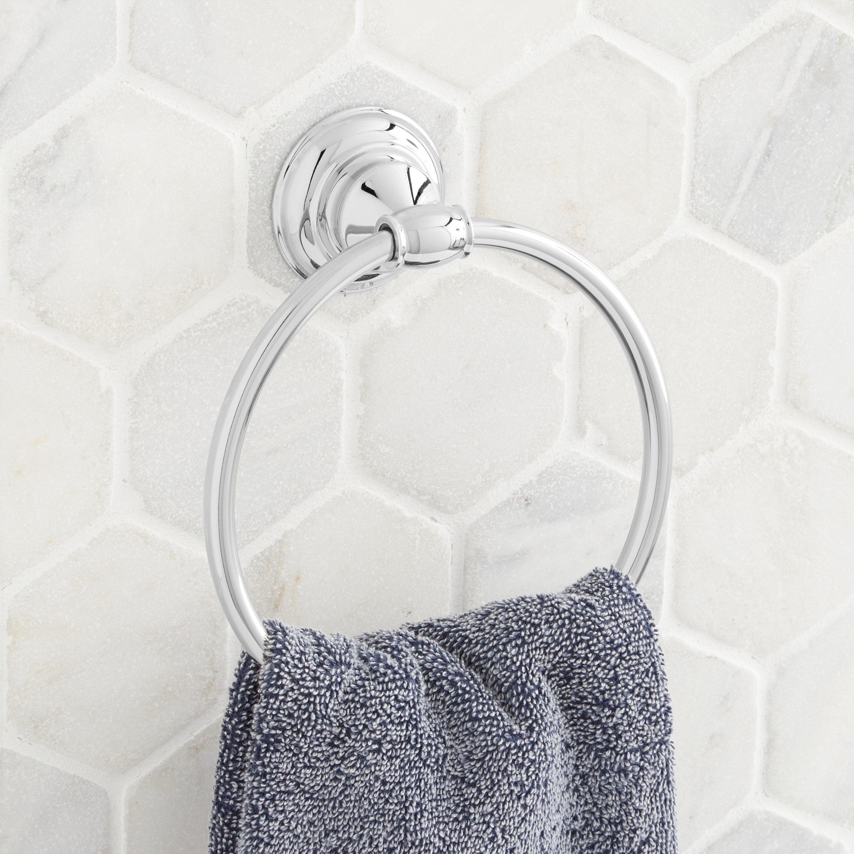 Pottery barn towel discount ring