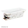 60" x 32" Bradenton Acrylic Drop-In Whirlpool Tub, , large image number 3