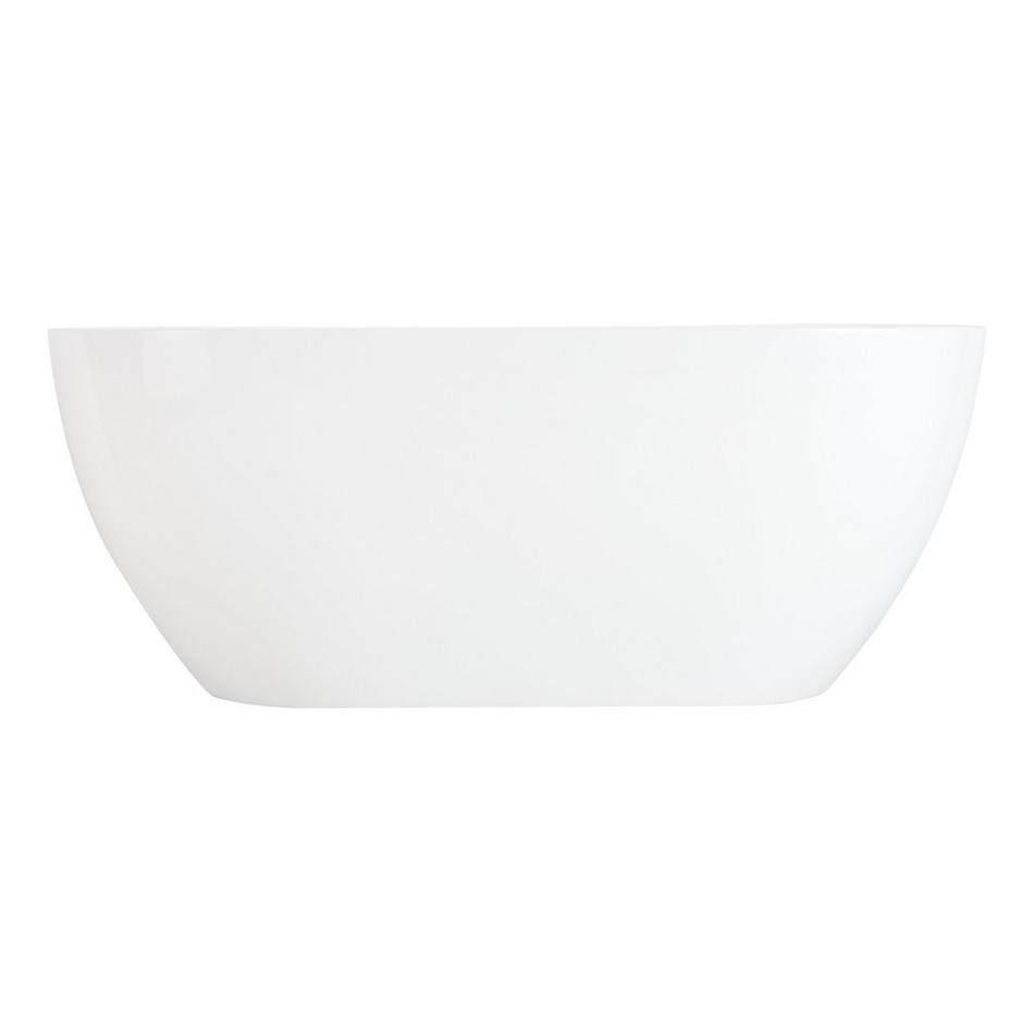 67" Hibiscus Oval Acrylic Freestanding Tub, , large image number 1
