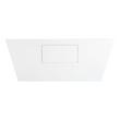 59" Hibiscus Rectangular Acrylic Freestanding Tub, , large image number 3