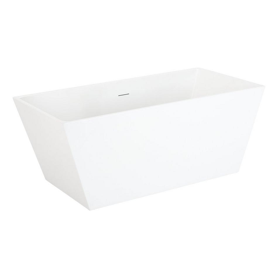 67" Hibiscus Rectangular Acrylic Freestanding Tub Signature Hardware