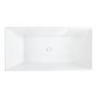 67" Hibiscus Rectangular Acrylic Freestanding Tub, , large image number 4