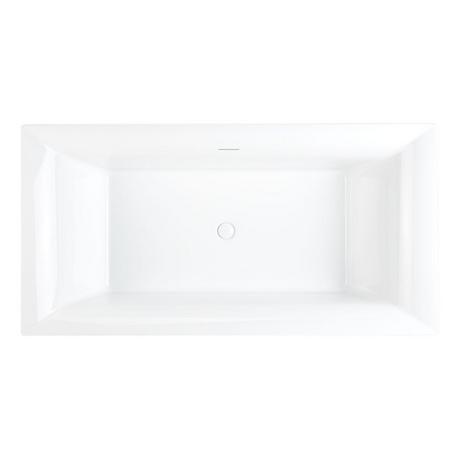 67" Nassau Acrylic Freestanding Tub