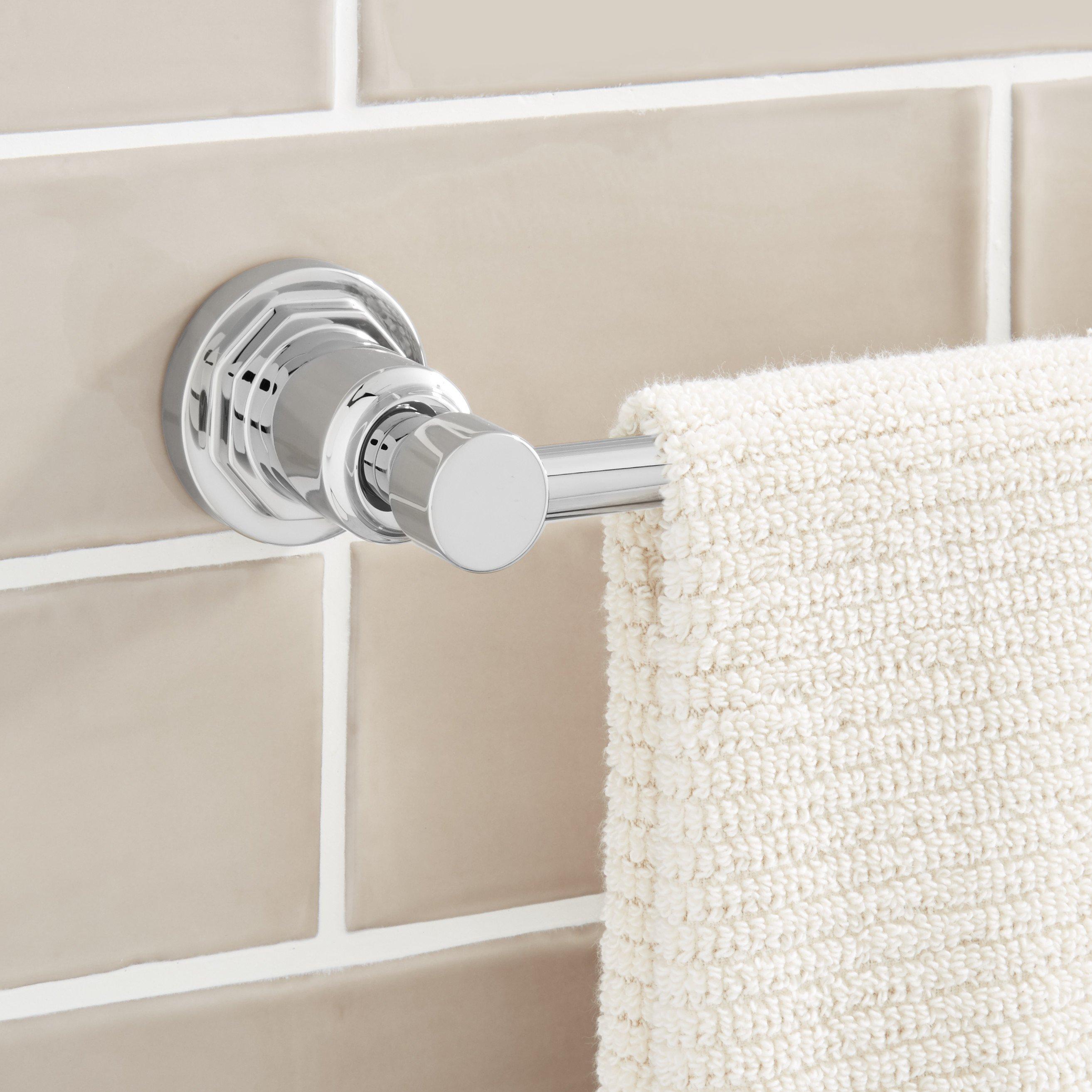 Shower best sale towel rod