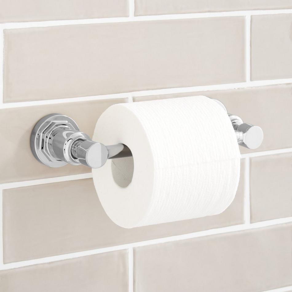 Industrial Pipe Paper Towel Holder, White Metal Wall Mounted or Under Cabinet Kitchen Paper Towel Roll Dispenser Rack