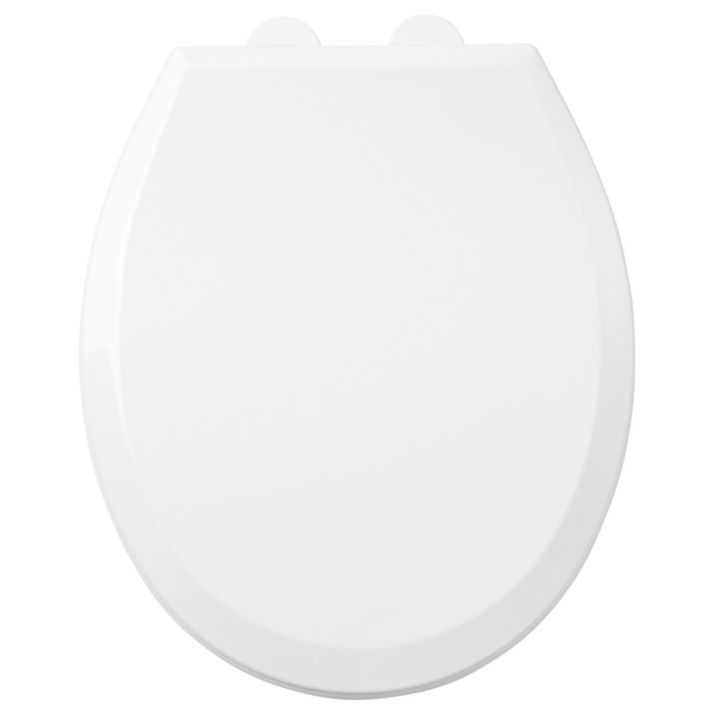 Traditional Ultra Slim Easy Clean Toilet Seat Round Bowl Signature