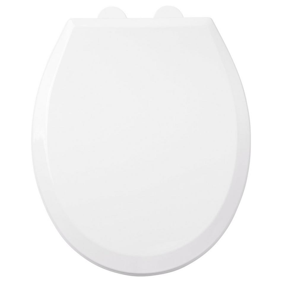Traditional Ultra Slim Easy Clean Toilet Seat - Round Bowl, , large image number 2