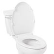 Traditional Ultra Slim Easy Clean Toilet Seat - Elongated Bowl, , large image number 2