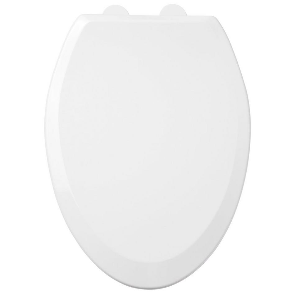 Traditional Ultra Slim Easy Clean Toilet Seat - Elongated Bowl, , large image number 3
