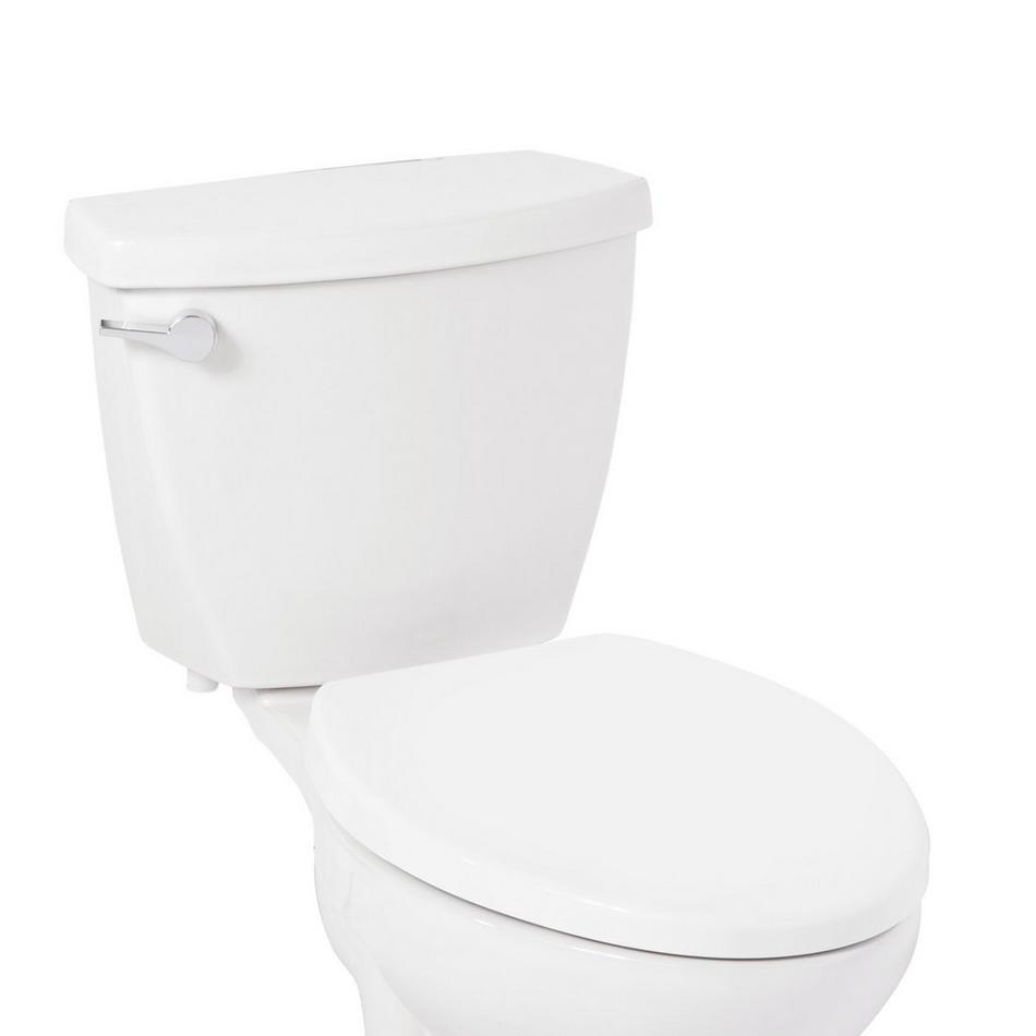 Contemporary Easy Clean Toilet Seat - Elongated Bowl - White, , large image number 0