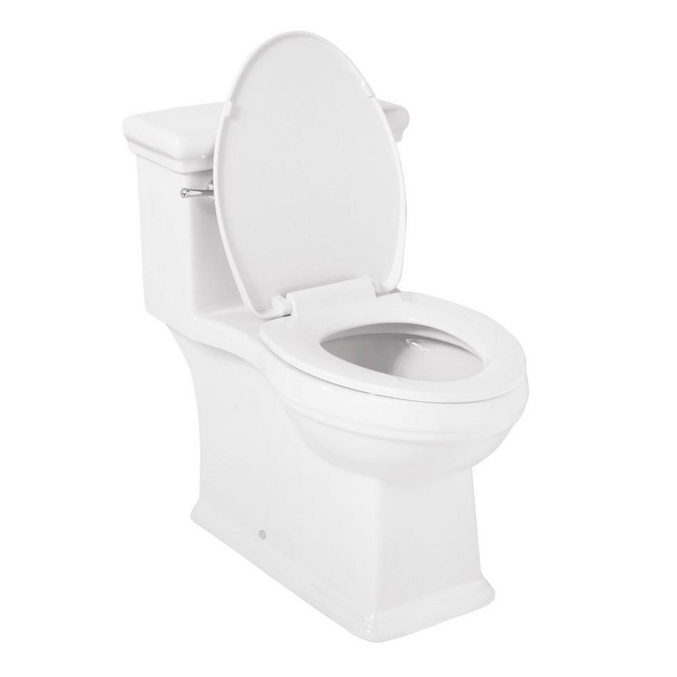 Key West One-Piece Elongated Skirted Toilet - ADA Compliant - White, , large image number 2