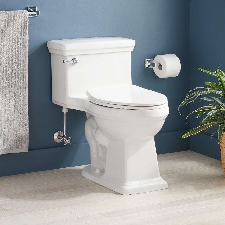 Key West One-Piece Elongated Toilet - ADA Compliant - White, , large image number 0