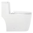 Sitka One-Piece Elongated Skirted Toilet - White, , large image number 3