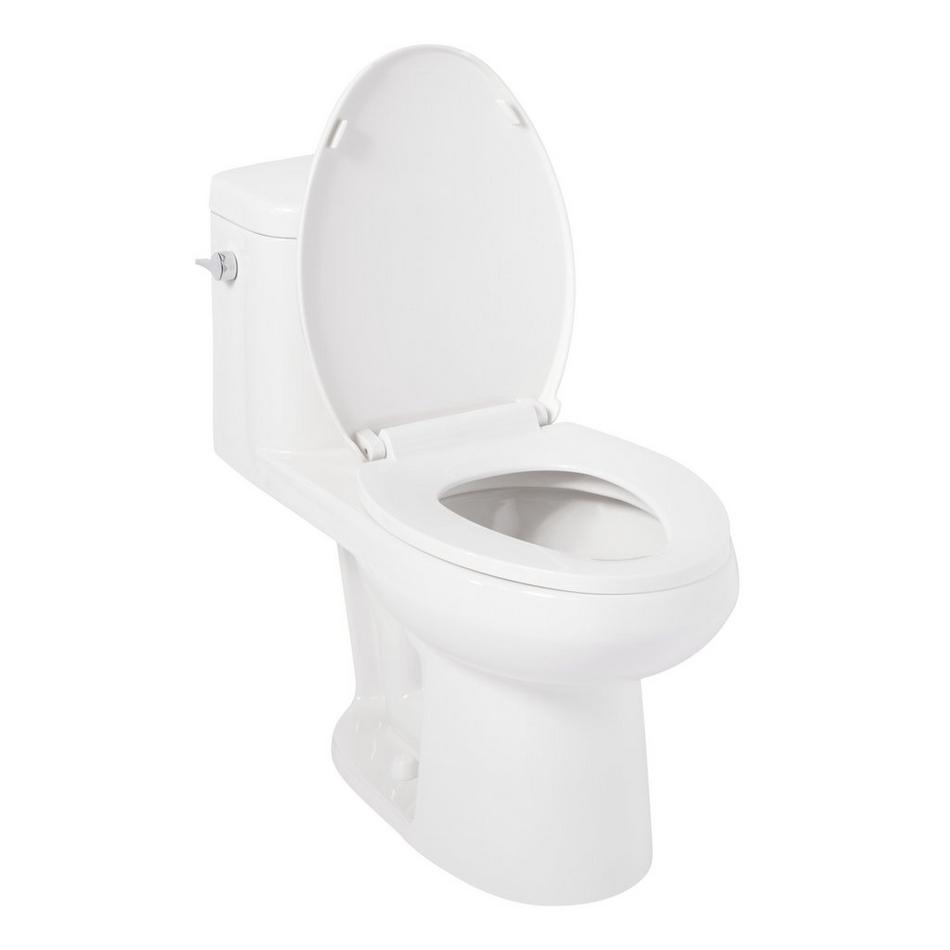 Sarasota One-Piece Elongated Toilet - White, , large image number 2