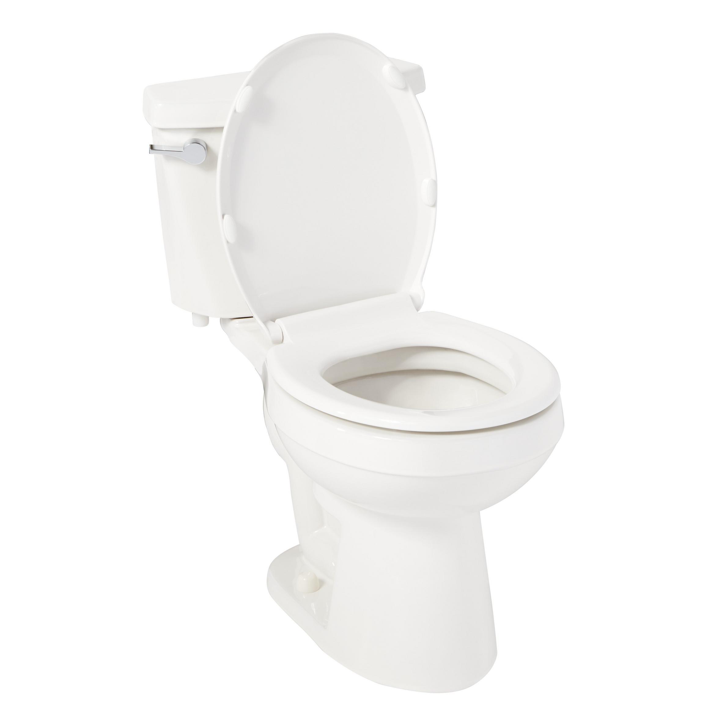 Bradenton TwoPiece Round Toilet with 10" RoughIn 16" Bowl Height