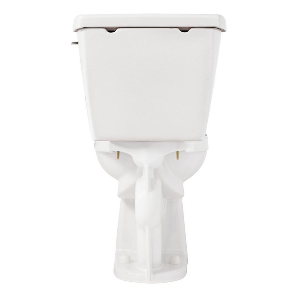 Bradenton Two-Piece Round Toilet with 12" Rough-In - 16" Bowl Height - White, , large image number 5