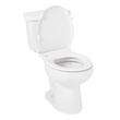 Bradenton Two-Piece Round Toilet with 12" Rough-In - 16" Bowl Height - White, , large image number 3