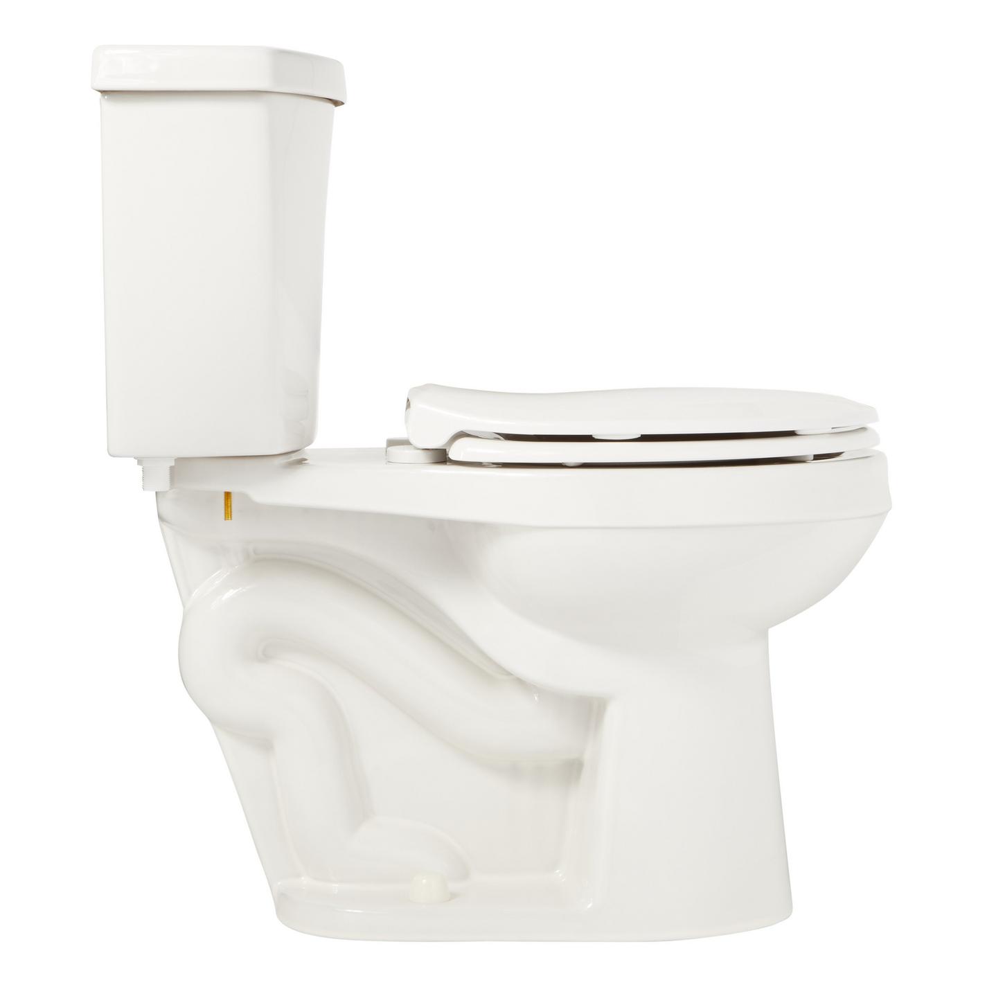 Bradenton Two-Piece Round Toilet with 12