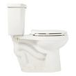 Bradenton Two-Piece Round Toilet with 12" Rough-In - 16" Bowl Height - White, , large image number 4