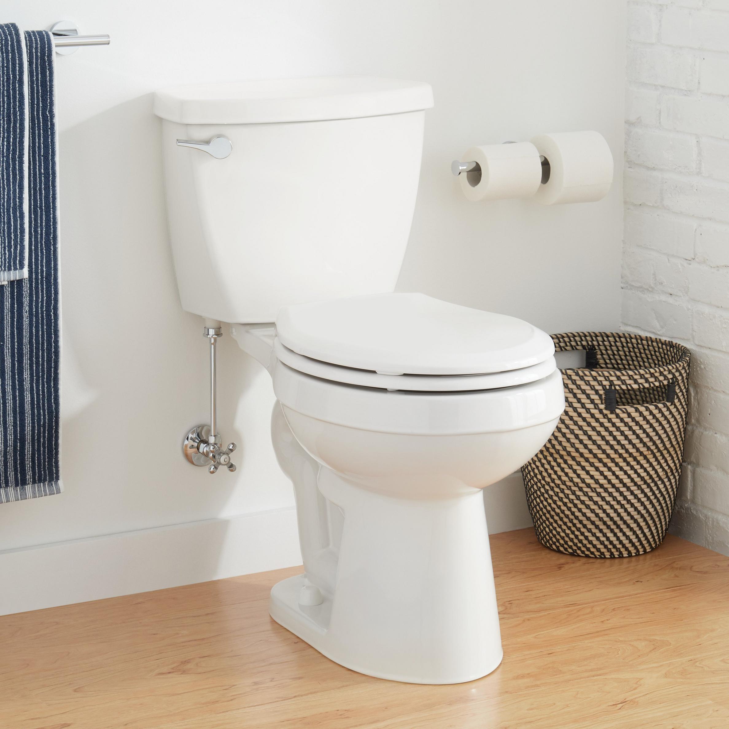 Bradenton Two-Piece Round Toilet with 12