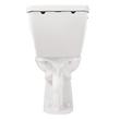 Bradenton Two-Piece Round Toilet with 14" Rough-In - 16" Bowl Height - White, , large image number 4