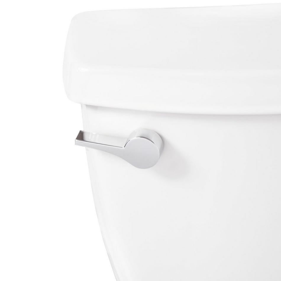 Bradenton Two-Piece Round Toilet with 14" Rough-In - 16" Bowl Height - White, , large image number 7