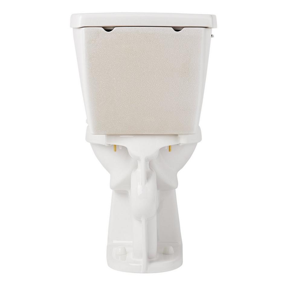 Bradenton Two-Piece Elongated Toilet with 12" Rough-In - 16" Bowl Height - Right Hand - White, , large image number 4