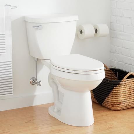 Bradenton Two-Piece Elongated Toilet with 14" Rough-In - 16" Bowl Height