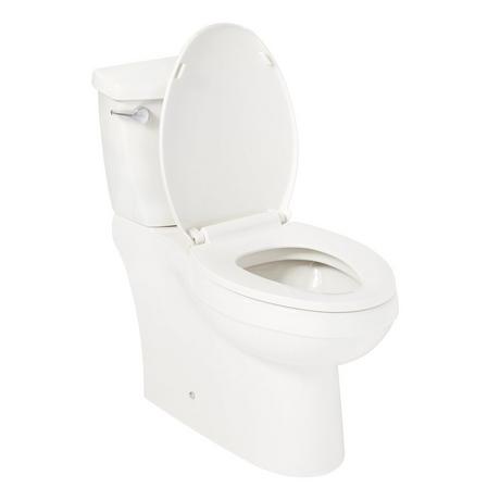 domein Reorganiseren Ongelofelijk Traditional Slim Slow-Closing Toilet Seat - Elongated Bowl - White |  Signature Hardware
