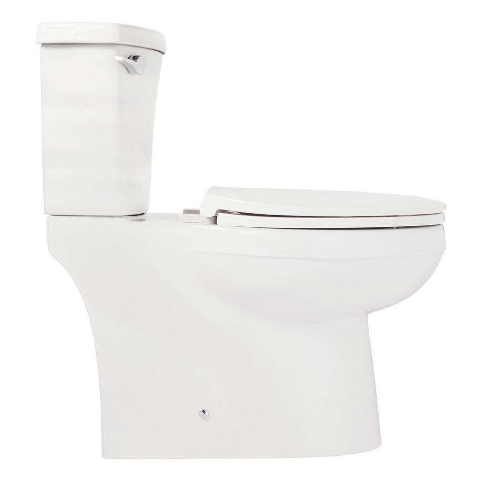 Bradenton Two-Piece Skirted Elongated Toilet - White, , large image number 3