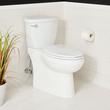 Bradenton Two-Piece Skirted Elongated Toilet - White, , large image number 0