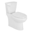 Bradenton Two-Piece Skirted Elongated Toilet - White, , large image number 1