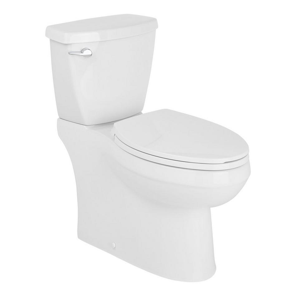 Bradenton Two-Piece Skirted Elongated Toilet - White, , large image number 1