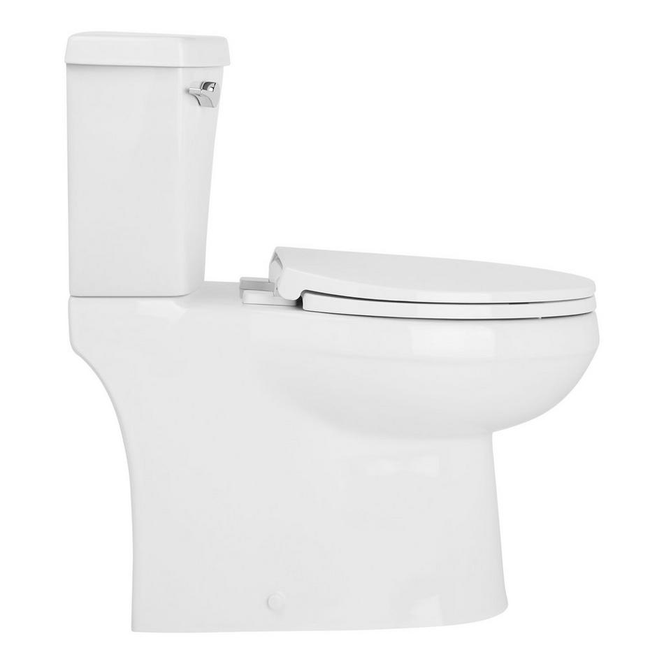 Bradenton Two-Piece Skirted Elongated Toilet - White, , large image number 2