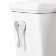 Carraway Two-Piece Skirted Elongated Toilet - ADA Compliant - White, , large image number 5