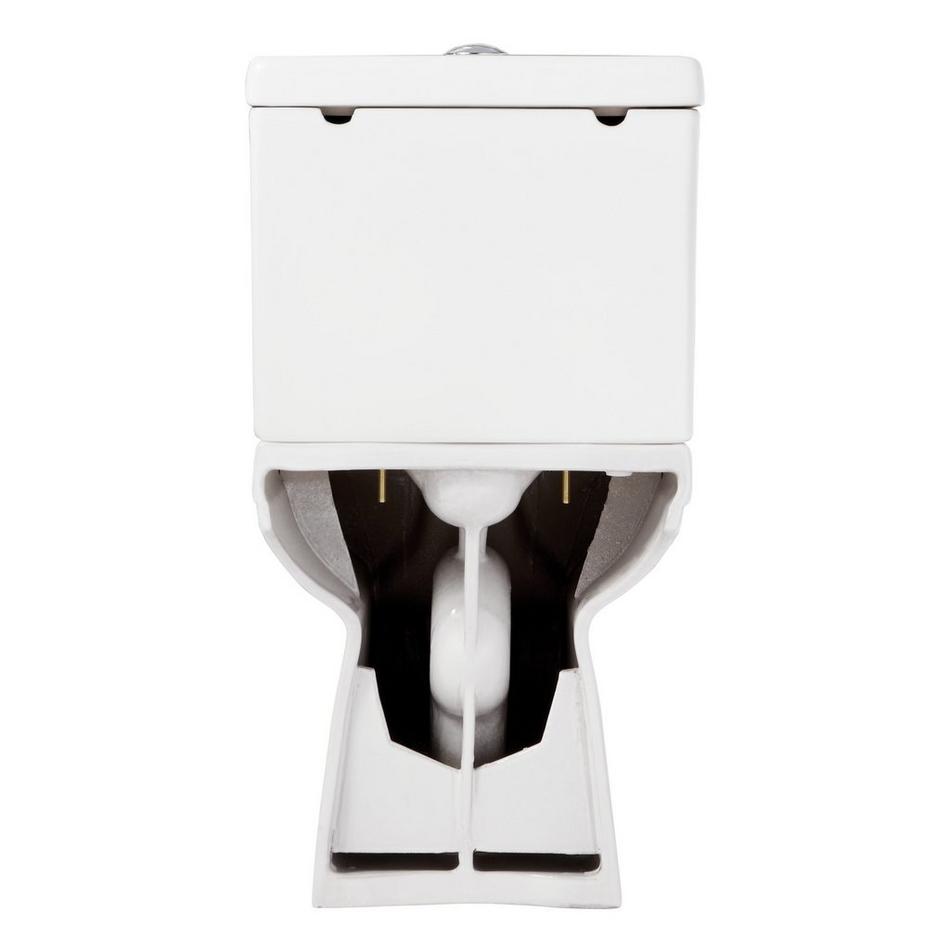 Milazzo Two-Piece Skirted Toilet - White, , large image number 4