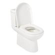 Milazzo Two-Piece Skirted Toilet - White, , large image number 2