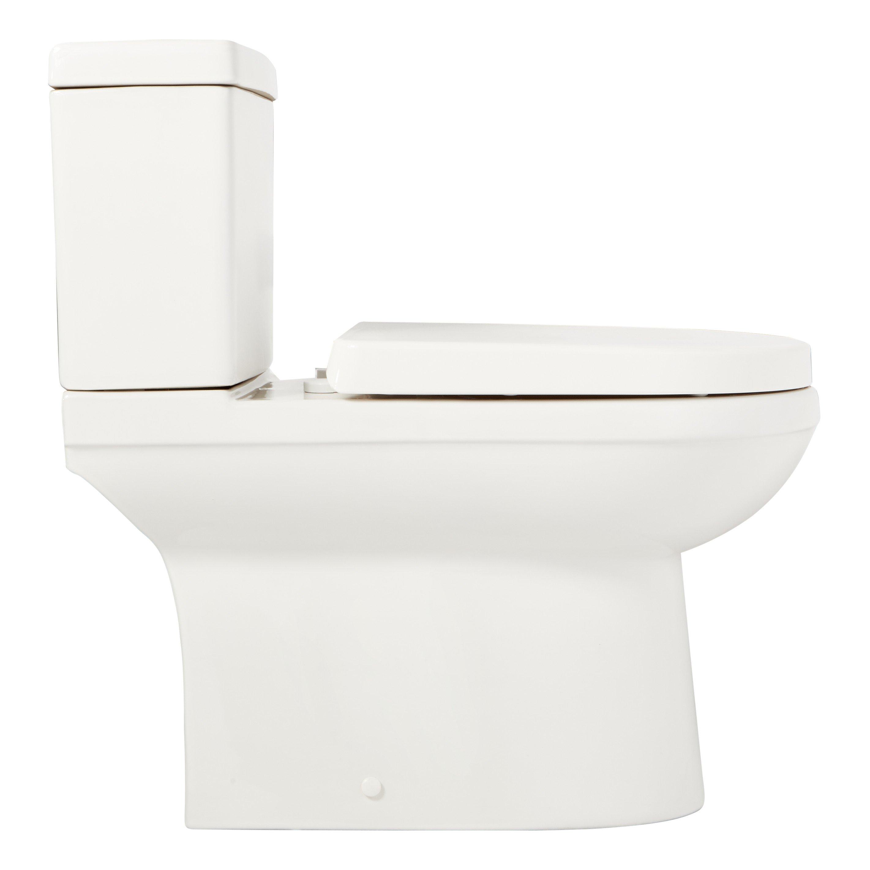Bradenton Two-Piece Skirted Elongated Toilet - White