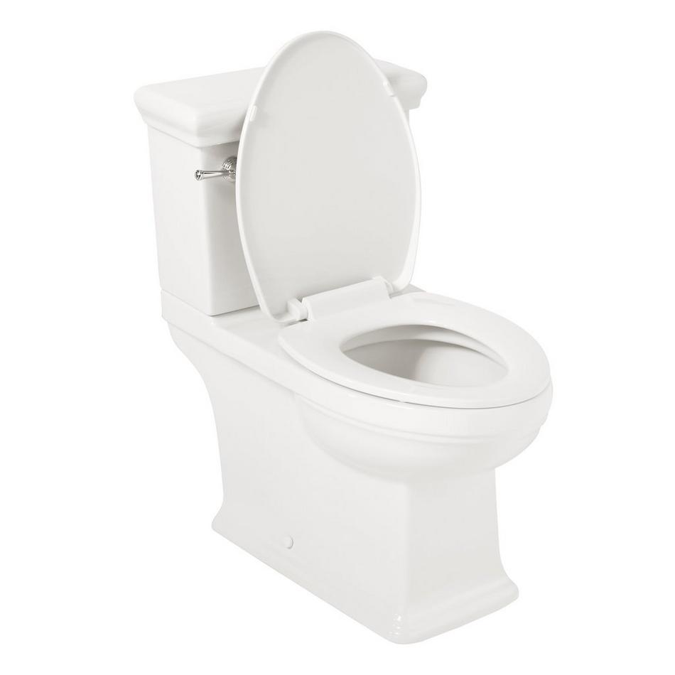 Key West Two-Piece Skirted Elongated Toilet - ADA Compliant- White, , large image number 2