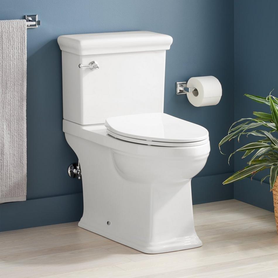 Key West Two-Piece Skirted Elongated Toilet, , large image number 0