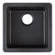 17" Totten Granite Composite Drop-In Prep Sink - Black, , large image number 4