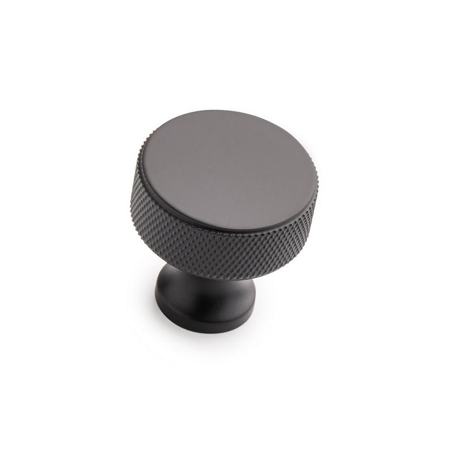 Arles Knurled Brass Cabinet Knob, , large image number 1