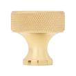 Arles Knurled Brass Cabinet Knob - Polished Brass, , large image number 2