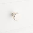 Arles Knurled Brass Cabinet Knob - Polished Nickel, , large image number 3