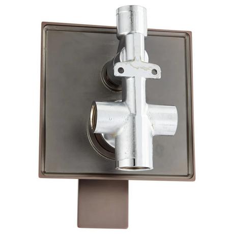 Ryle Wall-Mount Rainfall Shower Set with Body Jets
