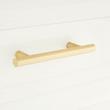6" Khoit Solid Brass Cabinet Pull - Brushed Brass, , large image number 0