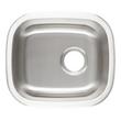 18" Calverton Stainless Steel Undermount Prep Sink, , large image number 3
