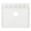 25" Totten Granite Composite Undermount Kitchen Sink - White, , large image number 4